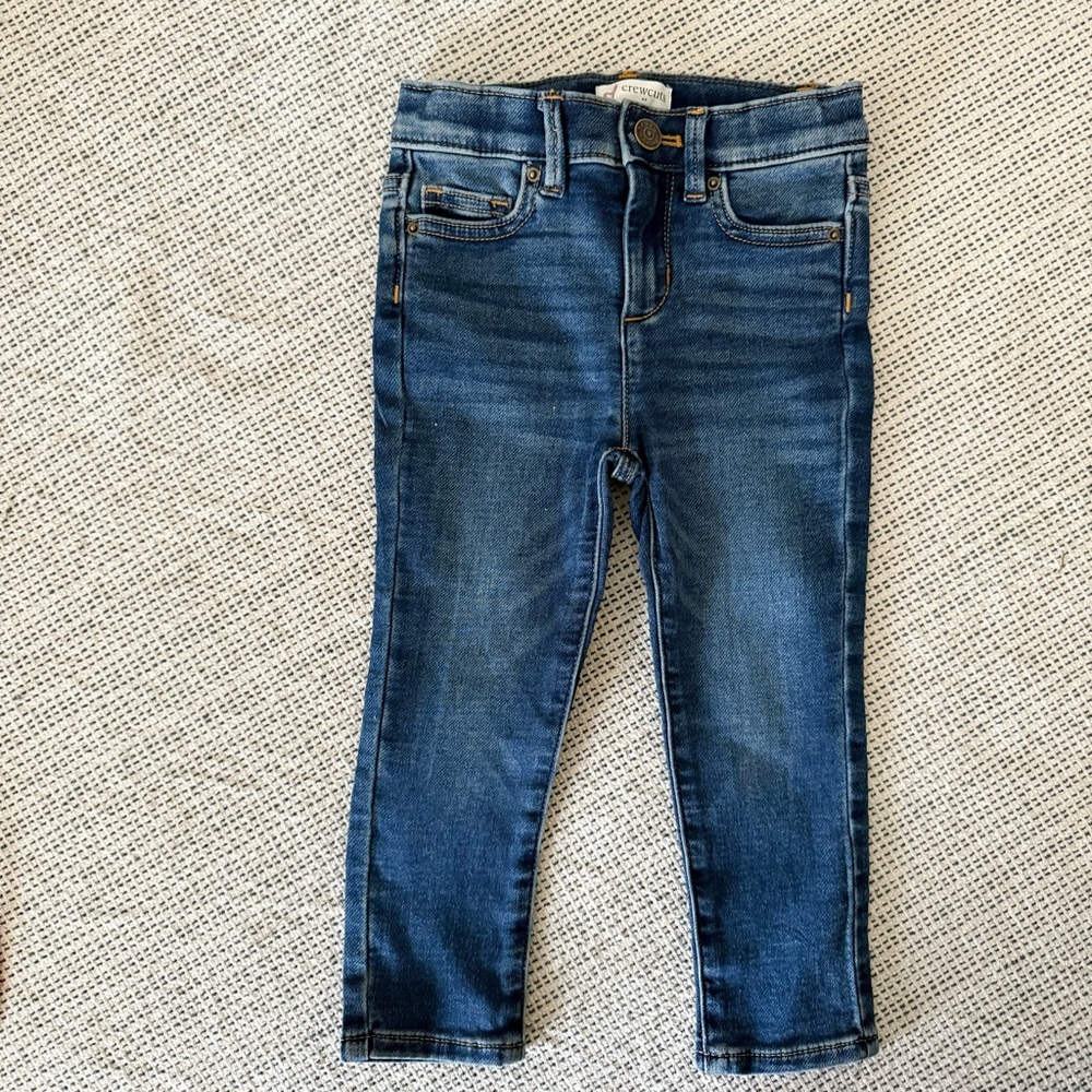 🍓 NEW J.Crew Crewcuts girls anywhere jeans